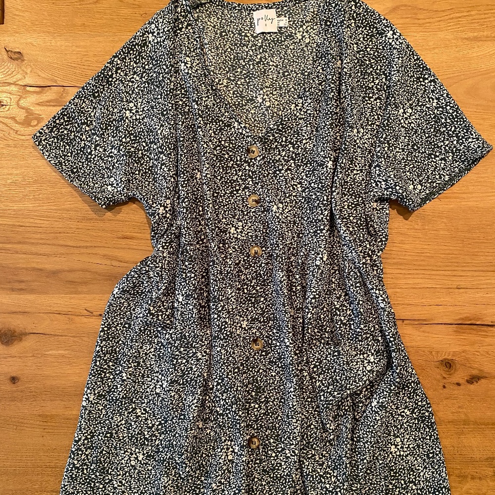 Princess Polly Sandy Mini Dress Green Floral